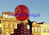 Logotipo personalizado decorativo 36000 Lm 4 X 120w da luz exterior do balão da lua do evento