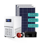 Controle fotovoltaico do inversor da Fora-grade do agregado familiar 2000w do sistema 220v do painel de energias solares