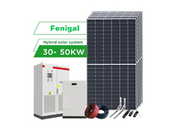 Conjunto híbrido Sistema de armazenamento de energia de energia solar 30kw 50kw Para casa 60Hz