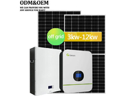 Sistema de armazenamento de energia solar para uso doméstico 5.5kw 60HZ Off Grid Pacote completo