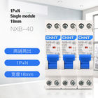 Interruptor diminuto 6~40A de Chint NXB-40 DPN, Icn=4500A, único módulo de 1P+N 18mm para o uso da proteção de circuito AC230V