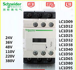 3 contator 3P 4P 9A~95A 115~410A AC-3 AC-1 24V 110V 230V 380V da C.A. de 1Phase LC1D