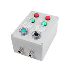 Caixa de interruptor impermeável da tecla, alumínio do plástico da luz indicadora da caixa do botão de parada da emergência