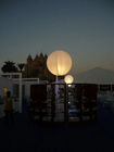 O balão conduzido inflável do evento da categoria do filme de HMI 575W ilumina o tipo do cristal de Airstar