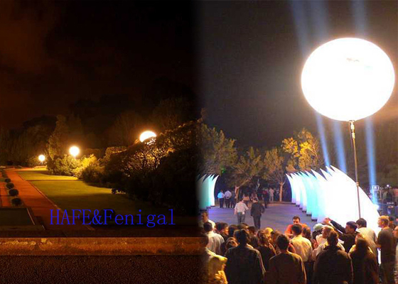Diodo emissor de luz inflável de iluminação decorativo 800W 240VAC da celebração do evento da luz do balão da lua