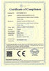 China Wuxi Fenigal Science &amp; Technology Co., Ltd. Certificações