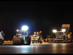 Solar Series 640W LED Safety Balloon Light Ideal para construção noturna de resgate de incêndio