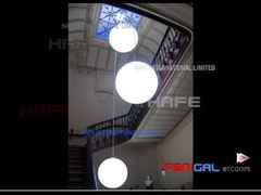 Bola de Luz Inflável Colorida RGBW da Série Muse