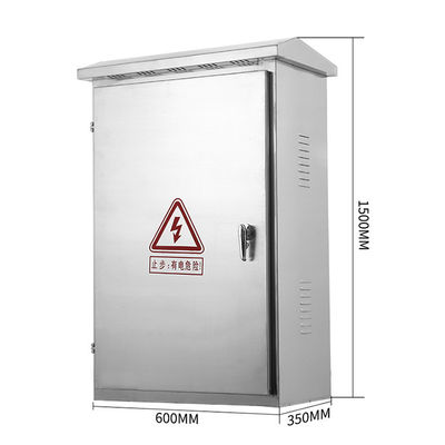 Caixa de junção ereta do metal do assoalho fixado na parede à prova de intempéries de aço inoxidável da caixa de distribuição 304