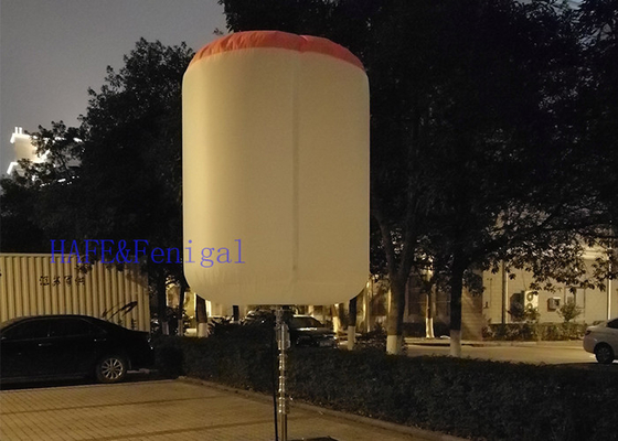 Salvamento portátil customizável HMI 1200W das luzes 360degree Glarefree dos balões do diodo emissor de luz do tripé