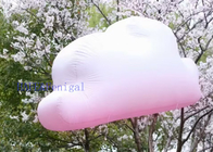 O diodo emissor de luz inflável atmosférico da nuvem do balão ilumina-se para a decoração interna do evento