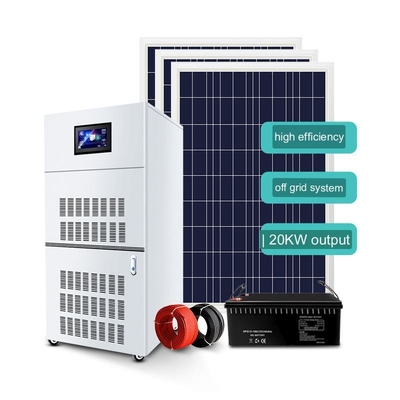 controle 60HZ do inversor de Offgrid da casa do sistema 220v da geração das energias solares 20kw