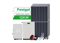 Inversor 48V híbrido das soluções da parada do sistema um do painel 12KW solar para a casa