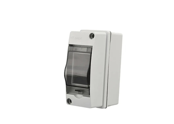 Caixa de junção elétrica de plástico IP65 impermeável para PC MCB Caixa de distribuição montada no painel de comutação