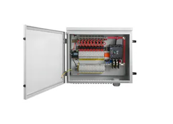 Ip65 Dc Sistema solar fotovoltaico Caixa combinadora elétrica de aço inoxidável plástico à prova d'água