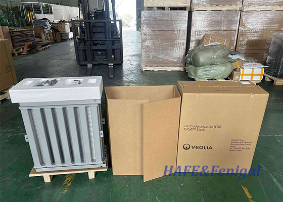 30 cm x 61 cm x 74 cm Fluxo nominal 7,0 m3/h VEOLIA EDI Modulos E-Cell MK-7