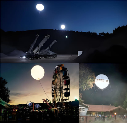 Solução de iluminação perfeita para cenas de cinema com balões de iluminação de filme