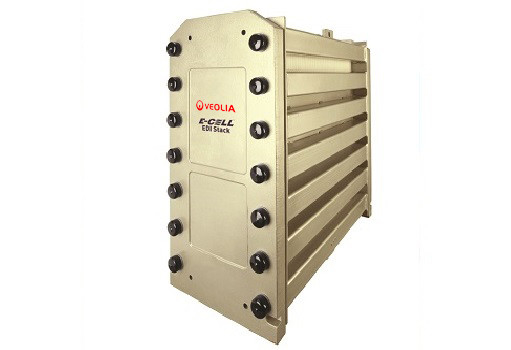 Estacas industriais de deionização de elétrodos (EDI): E-Cell* série MK-7 EDI Estacas de sistemas de edição de água ultrapura
