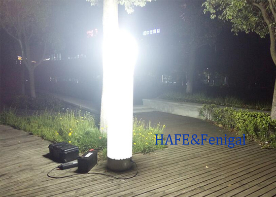 Torre de luz inflável portátil alimentada por bateria 3M 575W Para iluminação noturna Dimensões personalizáveis