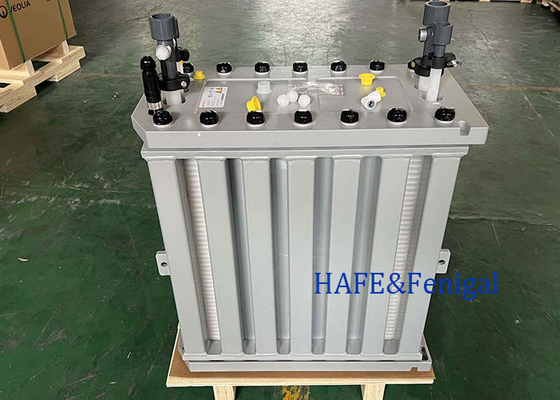 Intervalo de taxa de fluxo nominal de 3,4 m3/h 1,7    4.5 m3/h Modulos EDI da Veolia E-Cell MK-3