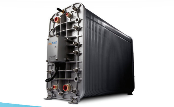 Ionpure Série LX-Z IP-LXM04Z-5 Taxas de fluxo de 0,22 m3/h (1 gpm) a 7,67 m3/h (33,8 gpm) água deionizada de alta pureza CEDI