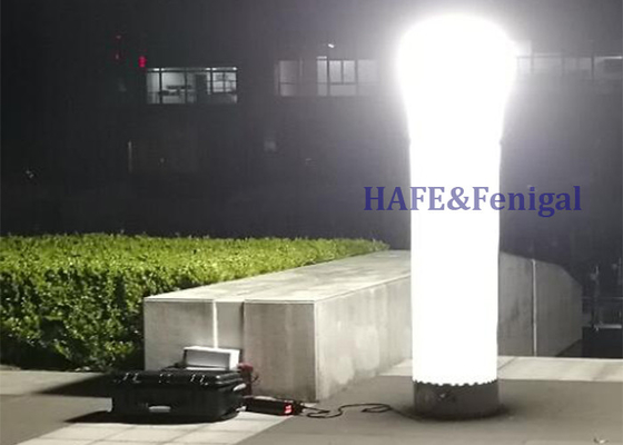 Torre de iluminação inflável portátil (3-5)m Led 1000W Iluminação exterior