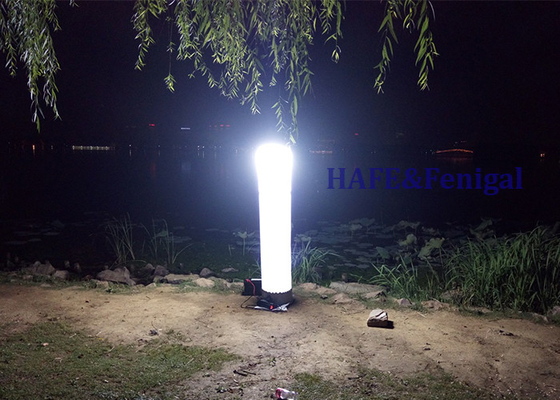 Luz de emergência portátil Torre de iluminação inflável Bateria de halogeneto metálico de 1000 W recarregável