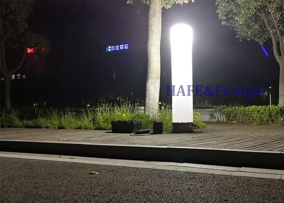 Luz de emergência portátil Torre de iluminação inflável Bateria de halogeneto metálico de 1000 W recarregável