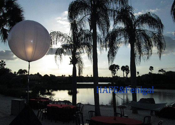 Outdoor Proof Water Activity Decoration Balão de luz LED 200W 400w Logotipo de tamanho personalizado