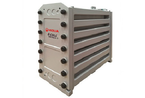 Veolia EDI E-Cell Stack MK-7 Recuperação de até 97% de água ultrapura