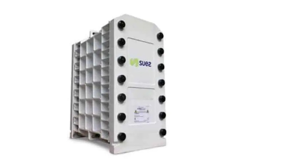 SUEZ E-Cell 3X Stack Standard Electrodeionization EDI Descarga de águas residuais Edi Sistemas Temperatura máxima 40°C