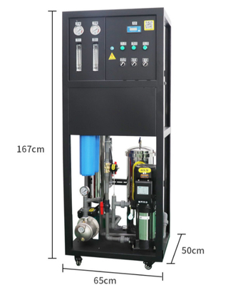 Equipamento de água pura de osmose reversa industrial de grande porte 0,25 - 0,5 toneladas Lavar automóveis agrícolas Purificador de água comercial