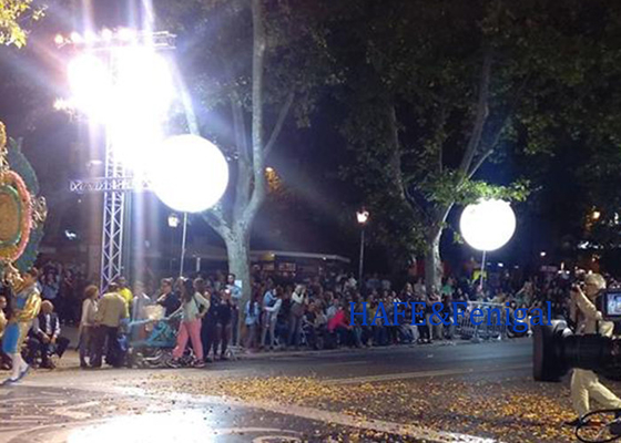 Reutilizável Decoração de eventos inflável Iluminação de suporte de personalização LED 400W