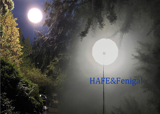 Balão de iluminação de filme de alto desempenho para iluminação sem piscar uniformemente difundida para cinema e televisão