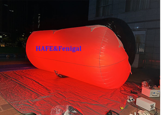 3.6kw Tube Helium RGBW LED DMX CRMX Control Film Cinema Luzes de balão