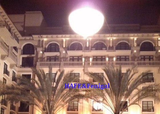 Esfera 3.6kw 4.2m/14 pés Helium Dimmable LED DMX CRMX Control Film Balão Luz