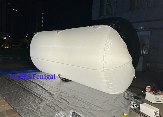 1.8kw tubo de hélio de ar preenchido Bi Color LED DMX CRMX controle de balão de luzes filme