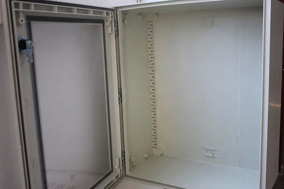 IK08 Caixa de armazenamento de fibra de vidro SMC montada na parede com tampa transparente
