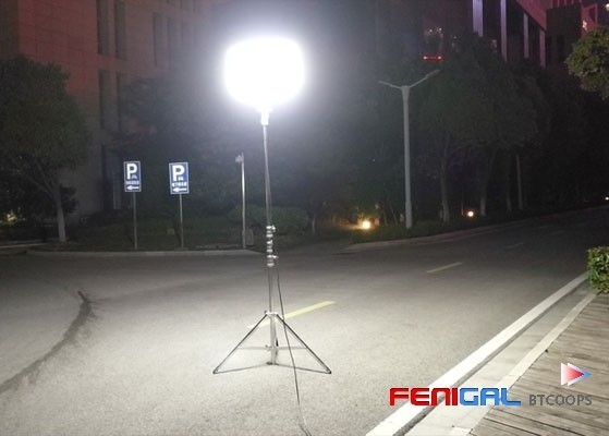 HAFE 400W Luz de Balão LED Melhora a segurança e a visibilidade no local de trabalho