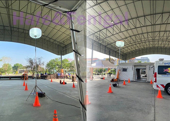 Iluminação noturna segura e eficiente HAFE 1000W Luz de balão LED para trabalho rodoviário