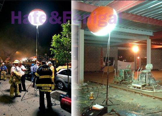 Iluminação noturna segura e eficiente HAFE 1000W Luz de balão LED para trabalho rodoviário