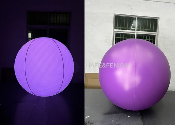 1m Purple Interactive LED Balão Ultimate Concert Iluminação Experiência