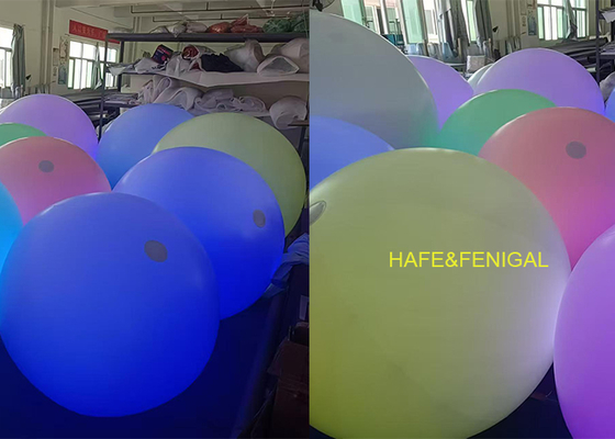 Luz de Balão Interativa LED RGB de 4 pés com Toque para Mudar a Cor: Ideal para Eventos e Envolvimento da Multidão