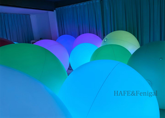 Luz de Balão Interativa LED RGB de 4 pés com Toque para Mudar a Cor: Bolas de LED Ideais para Eventos