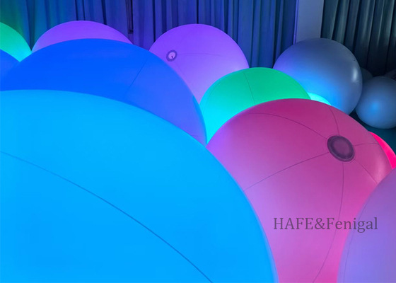 Luz de Balão Interativa LED RGB de 4 pés com Toque para Mudar a Cor: Bolas de LED Ideais para Eventos