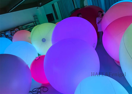 Luz de Balão Interativa LED RGB de 4 pés com Toque para Mudar a Cor: Bolas de LED Ideais para Eventos