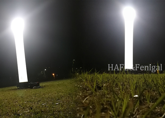 Sistema de Torre Inflável de Iluminação de Emergência HMI1000W 360 Graus Sem Ofuscamento Portátil para Exterior