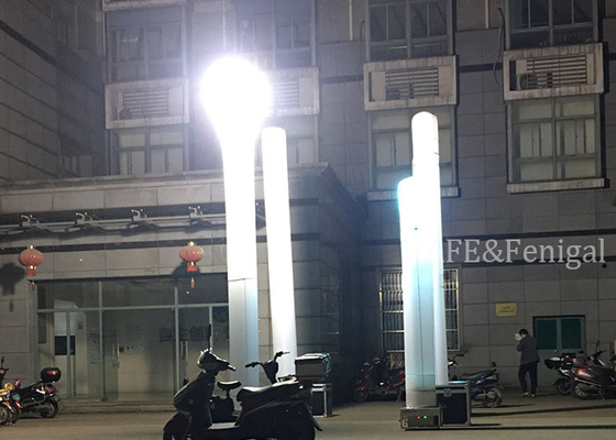 Fornecimento de energia exterior Opcional 120V/50HZ HID 1000w Bateria inflável da torre de iluminação de emergência