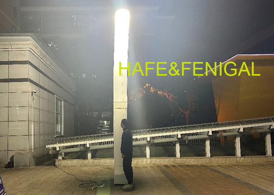 Torre de luz inflável portátil MH 1000W Metal Halide de 5m para iluminação de resgate