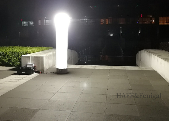 Sistema de emergência de torre de iluminação inflável 1200W 60HZ Suporte portátil ao ar livre personalizado